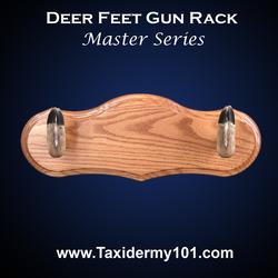 Deer Feet Gun or Hat Rack